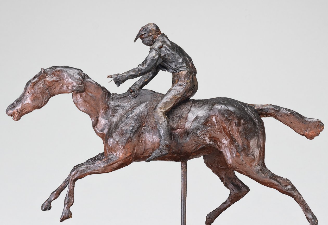Jockey med caps, muligens 1890-tallet. av Edgar Degas