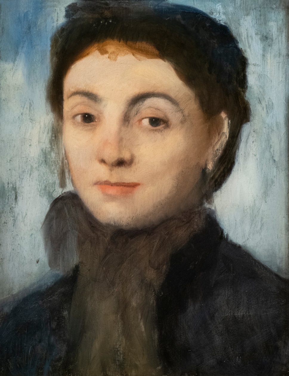 Josephine Gaujelin. 1867. Olje på lerret. av Edgar Degas