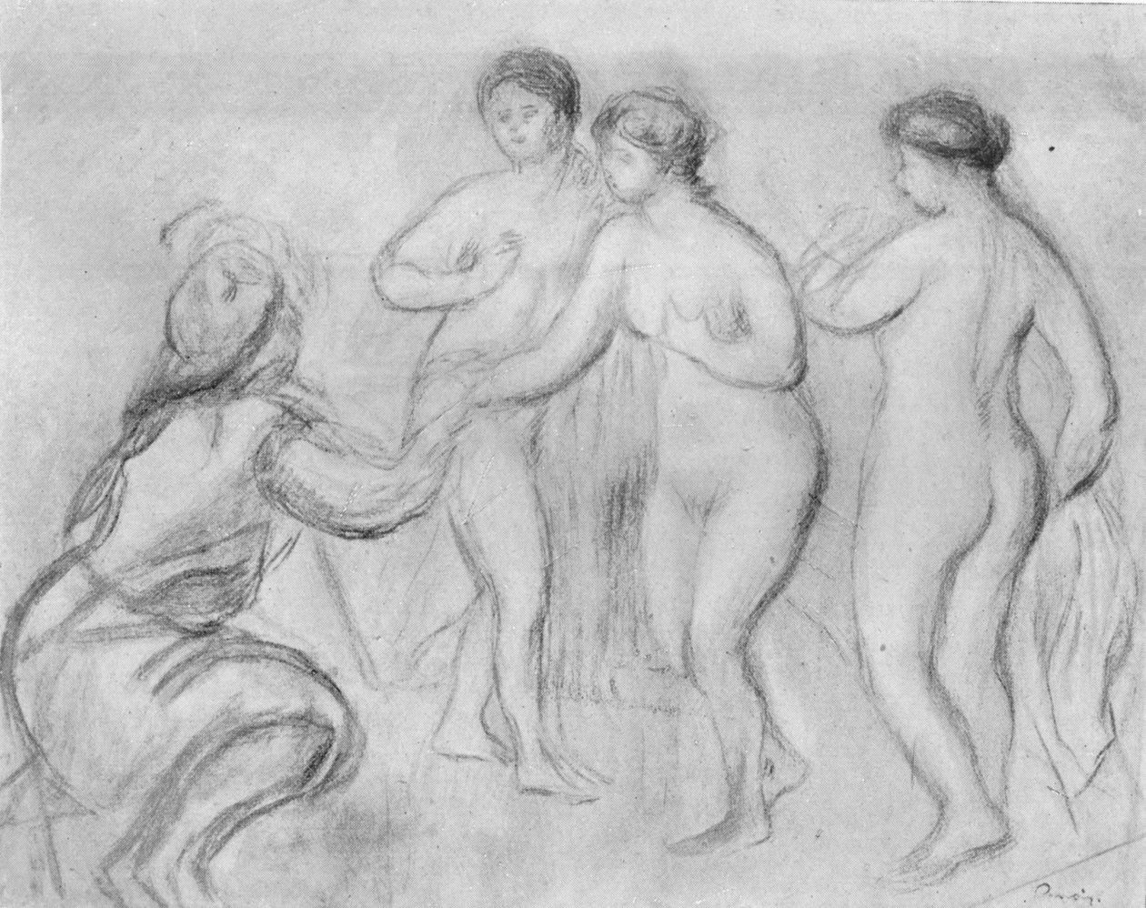 Paris-dommen c1913 av Edgar Degas