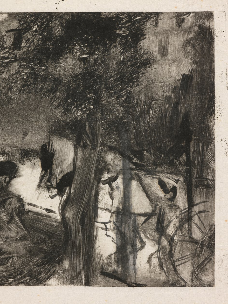 Wood Avenue av Edgar Degas
