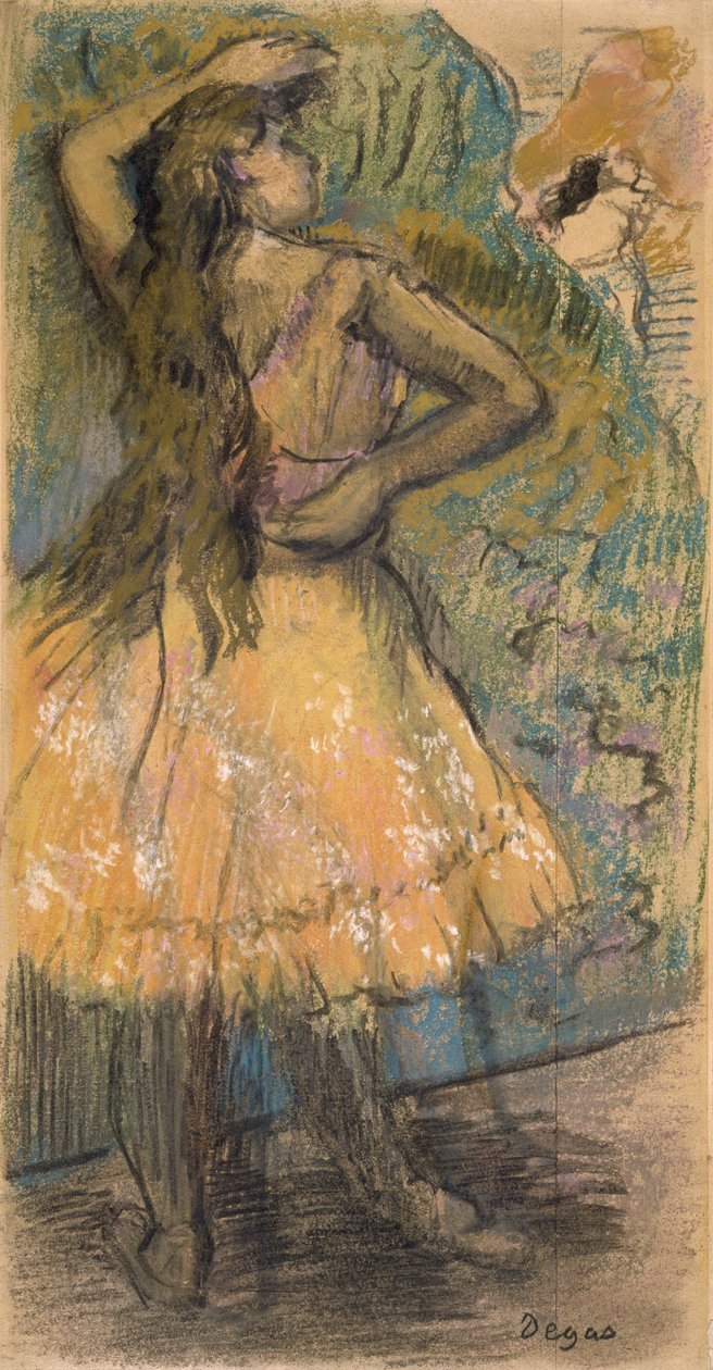 Danseren, ca. 1888 (pastell på papir) av Edgar Degas