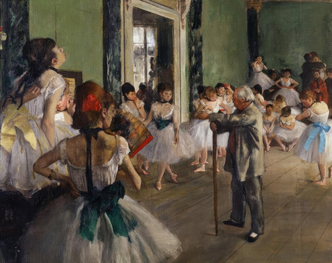 Danseklassen av Edgar Degas