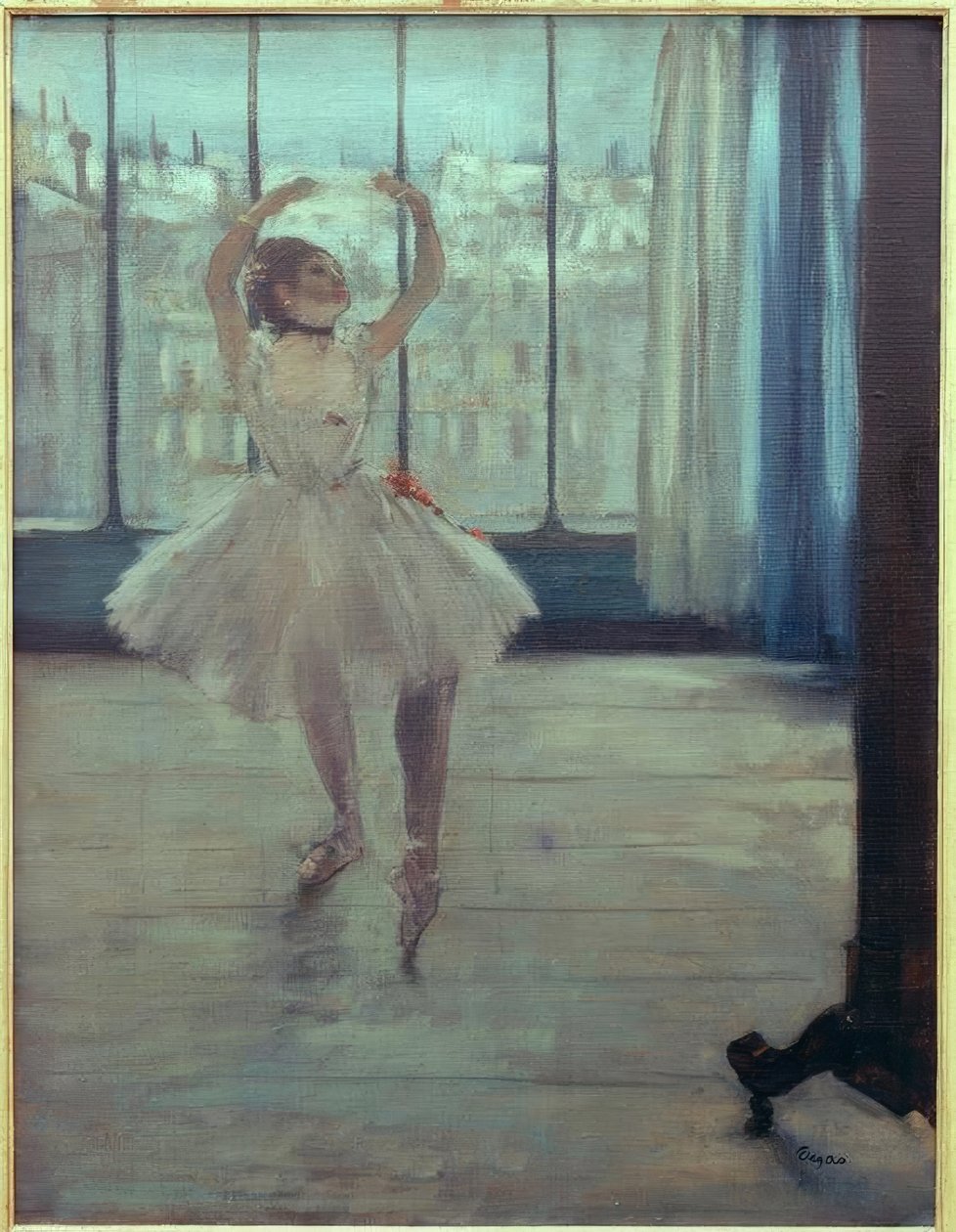 Danseren hos fotografen av Edgar Degas