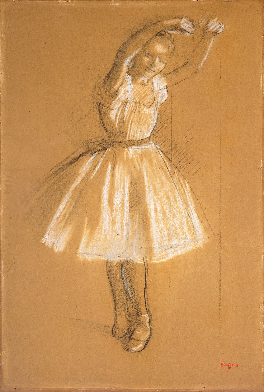 Lille danser, 1875 av Edgar Degas