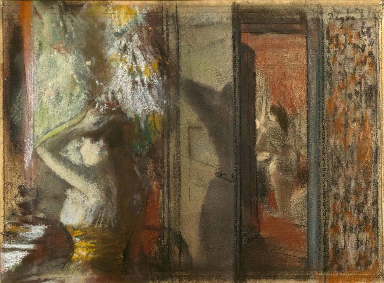 Skuespillerenes garderober av Edgar Degas