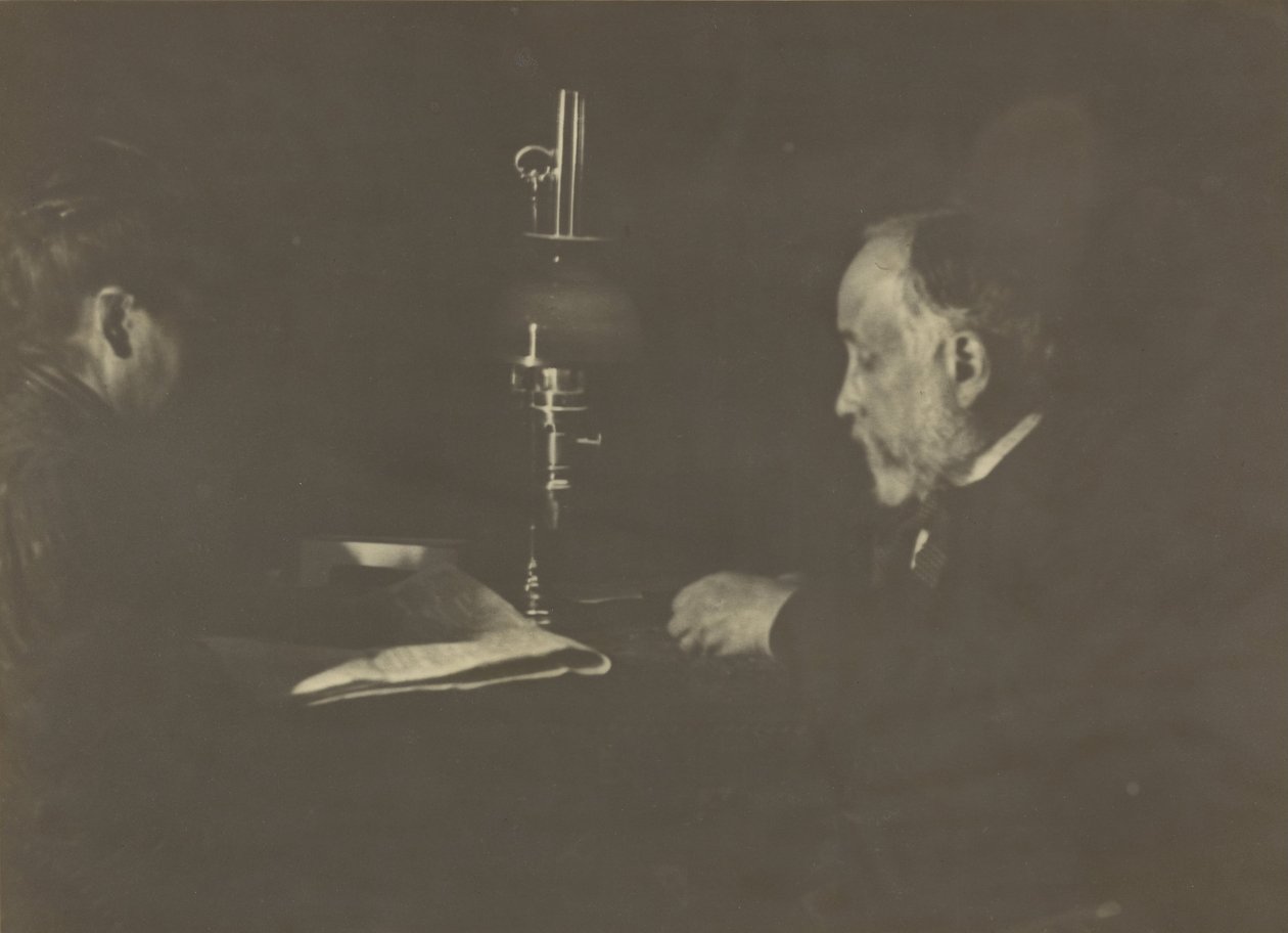 Louise Halévy leser for Degas av Edgar Degas
