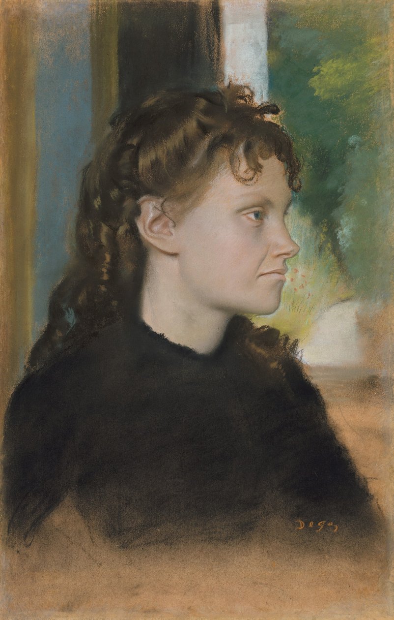 Madame Théodore Gobillard, 1869 av Edgar Degas