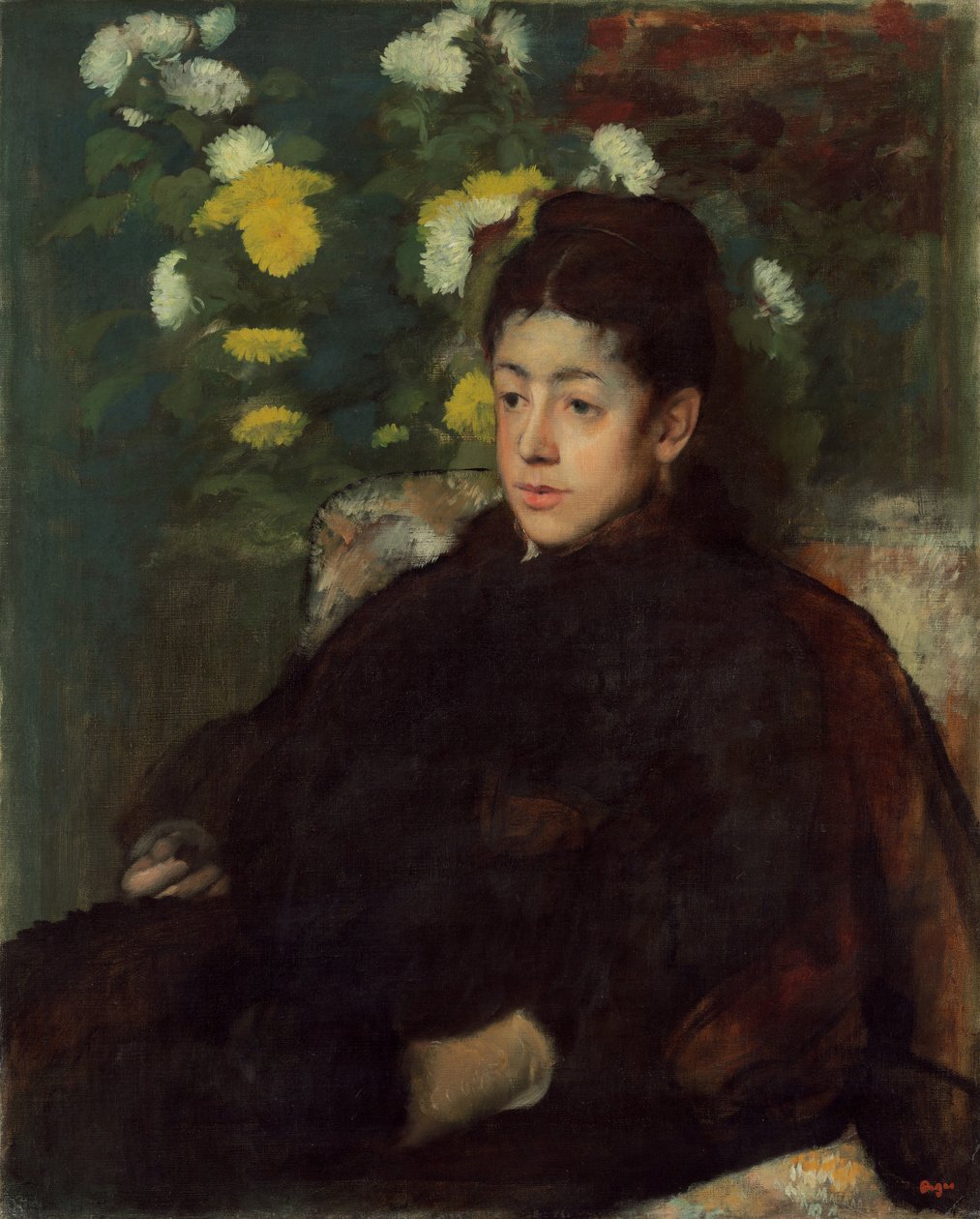 Mademoiselle Malot av Edgar Degas