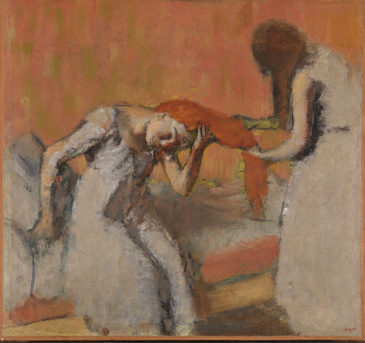 Morgentoalett av Edgar Degas