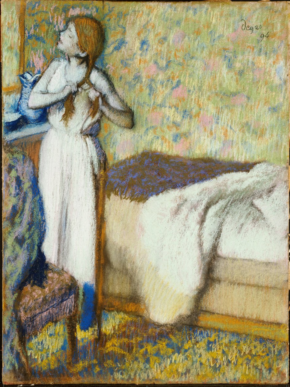 Morgentoalett, 1894 av Edgar Degas