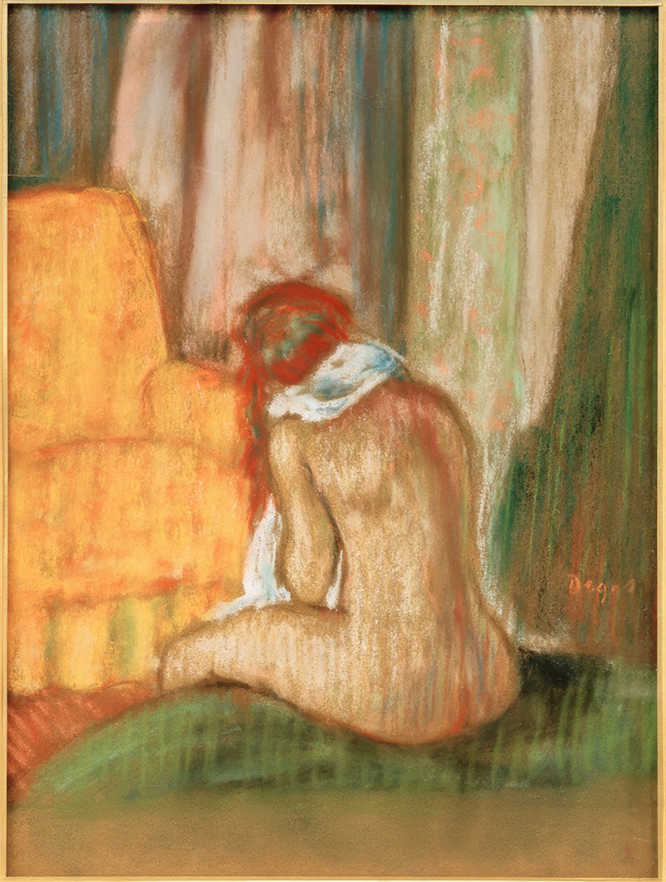 Len deg tilbake av Edgar Degas