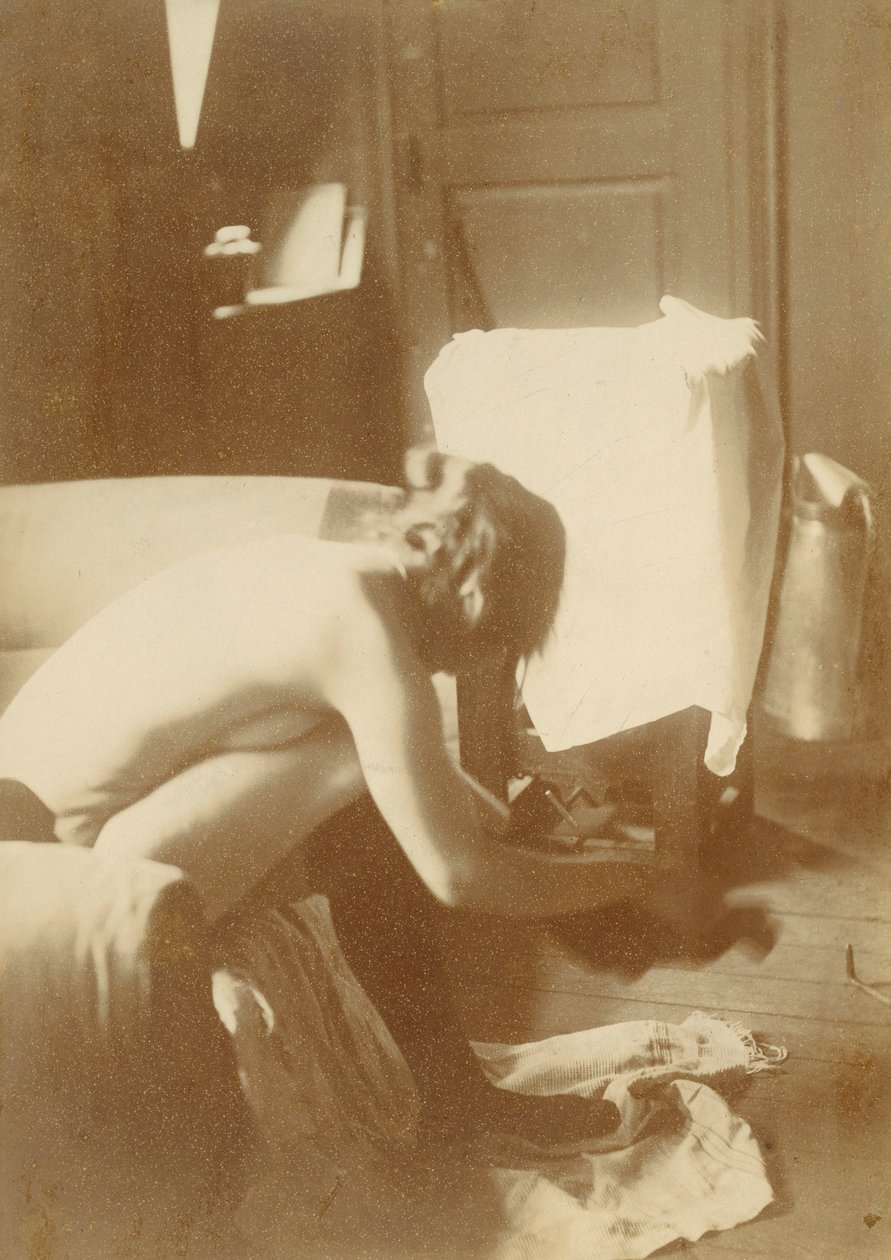 Nakenfotografisk studie av Degas av Edgar Degas