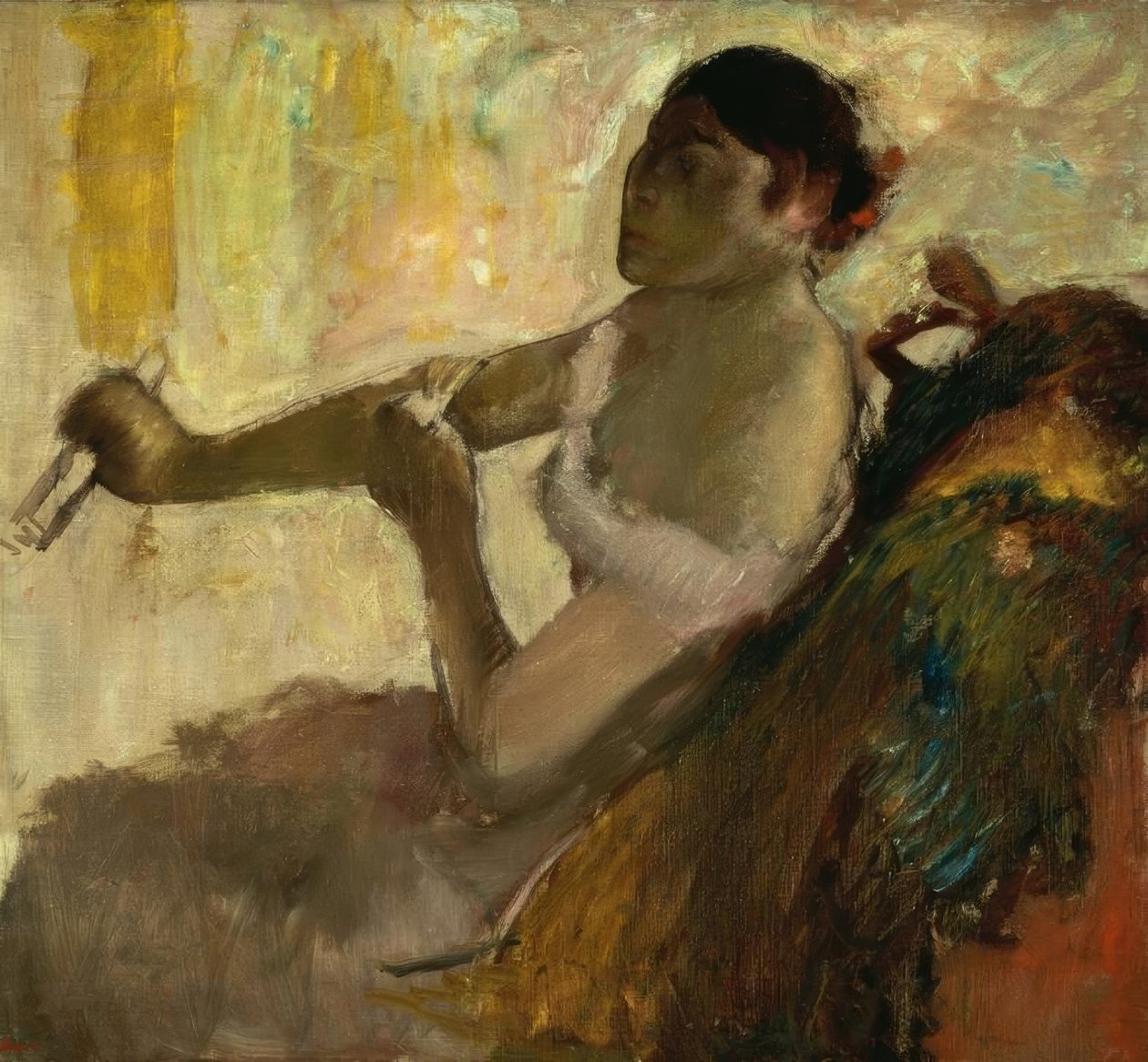 Portrett av Rose Caron av Edgar Degas