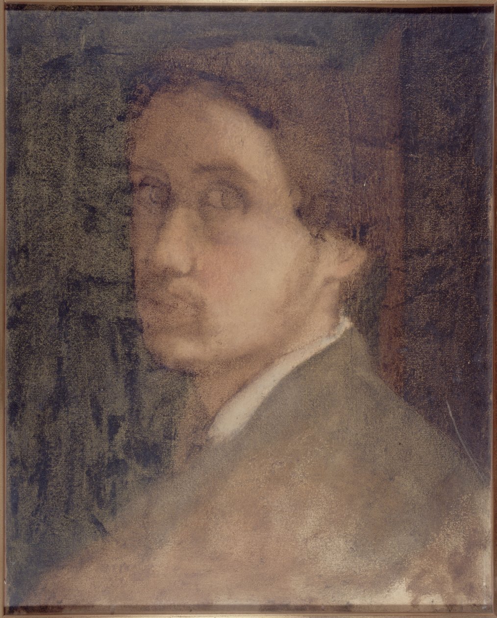 Portrett av kunstneren av Edgar Degas