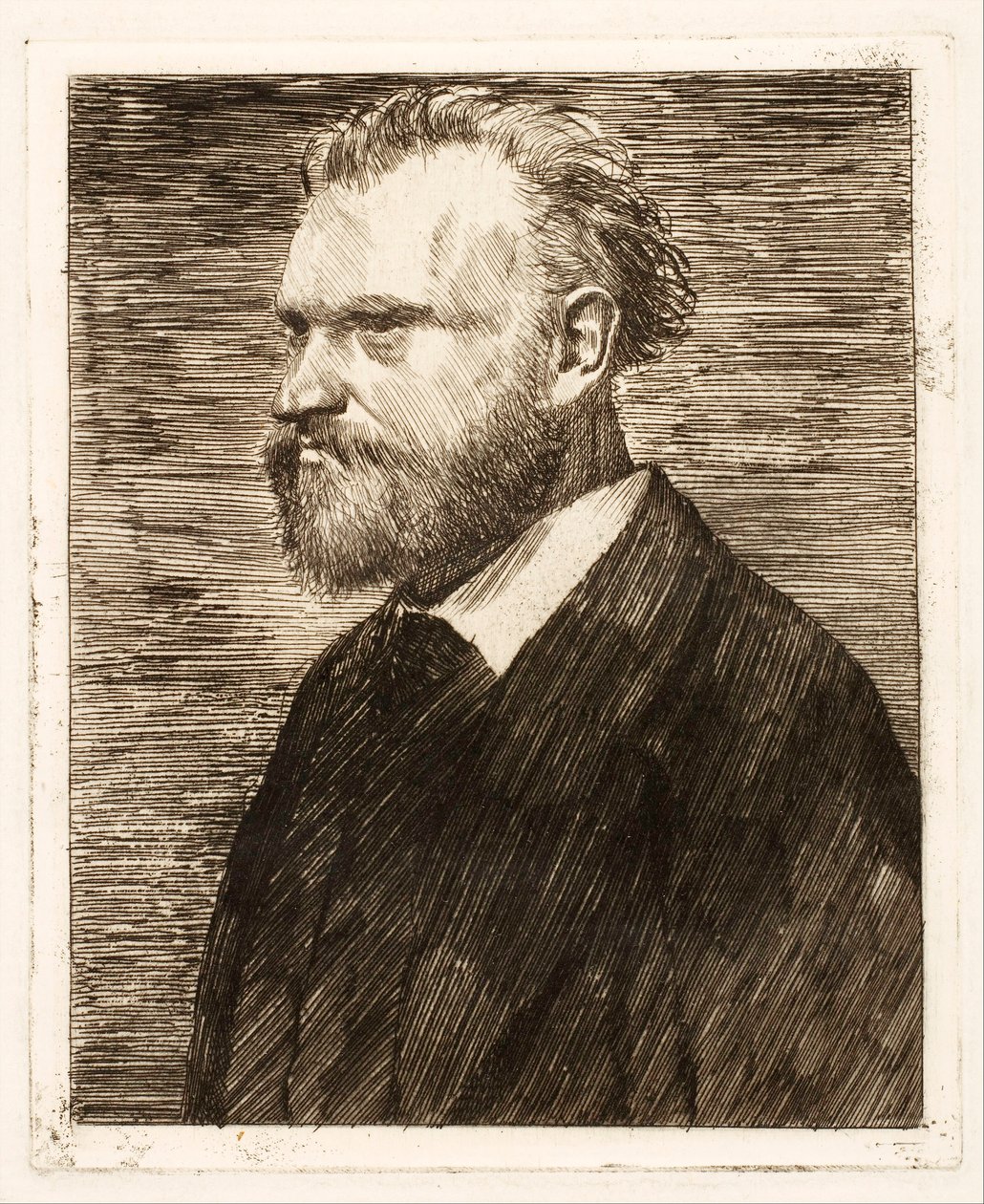 Portrett av Edouard Manet, pub. 1864. av Edgar Degas