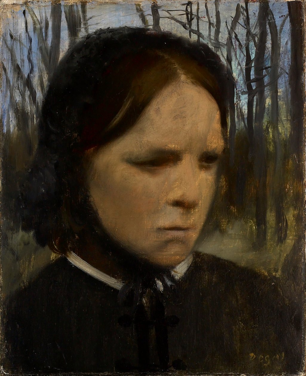 Portrett av Estelle Balfour av Edgar Degas