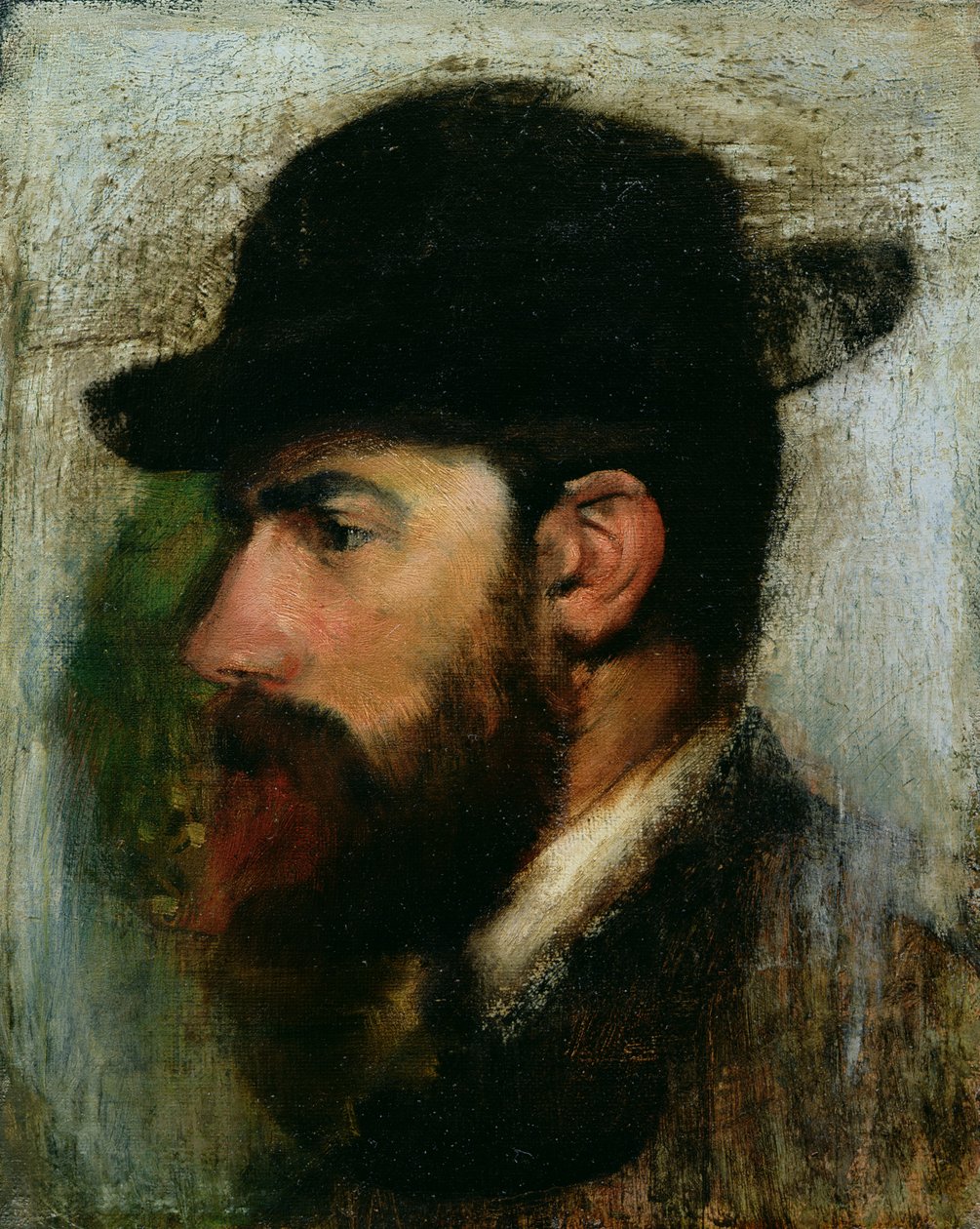 Portrett av Henri Rouart (1833-1912) 1871 av Edgar Degas