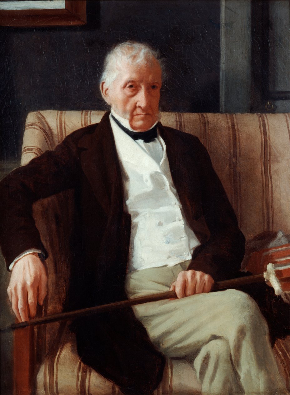 Portrett av Hilaire de Gas, bestefar til kunstneren, 1857 av Edgar Degas