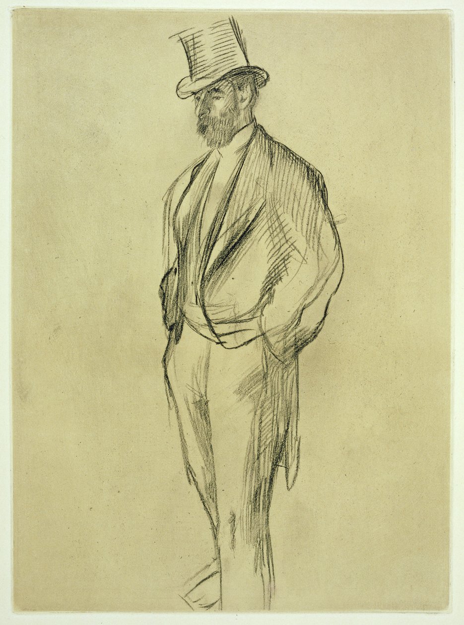 Portrett av Ludovic Halevy (1834-1908), fra 