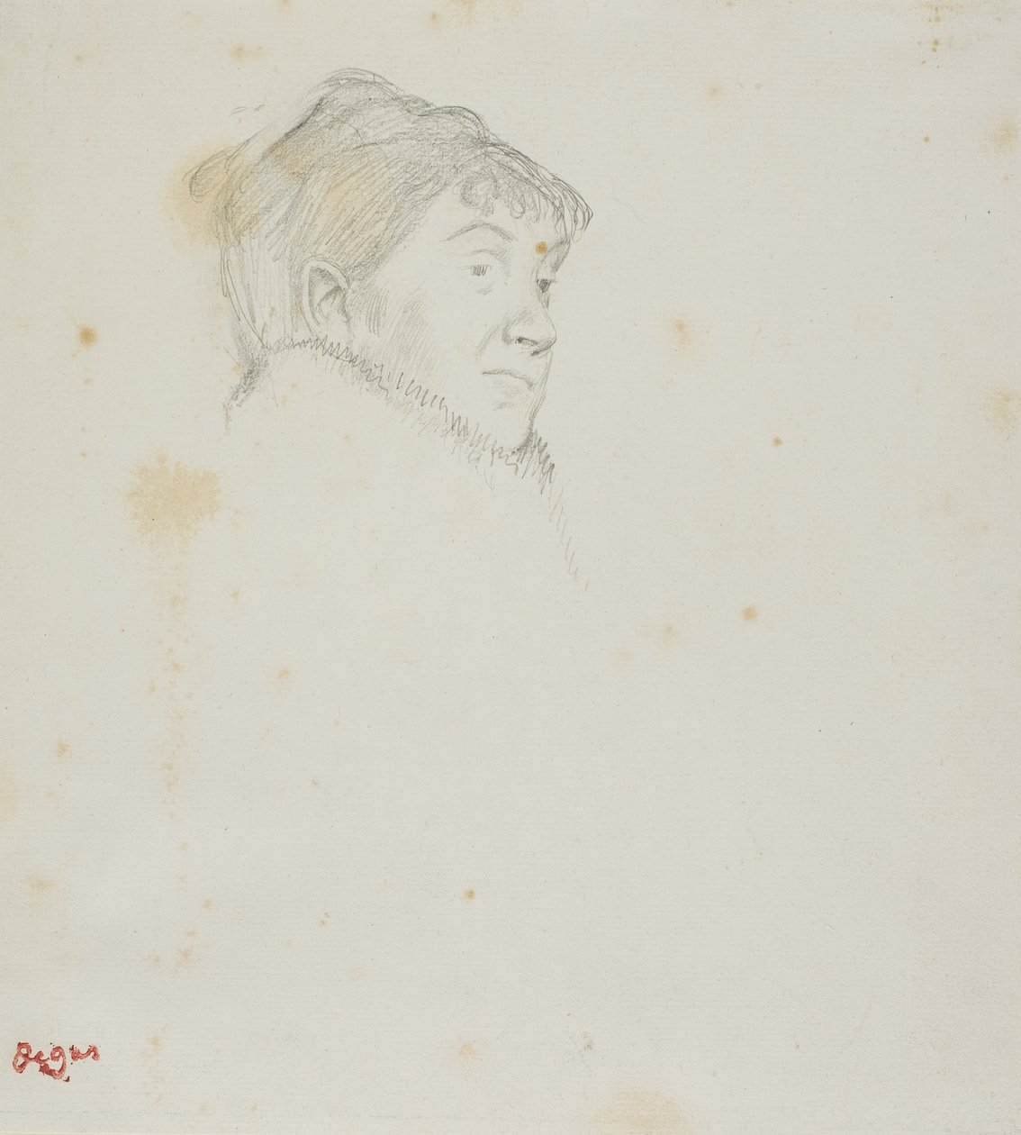 Portrett av Madame Dietz-Monnin av Edgar Degas