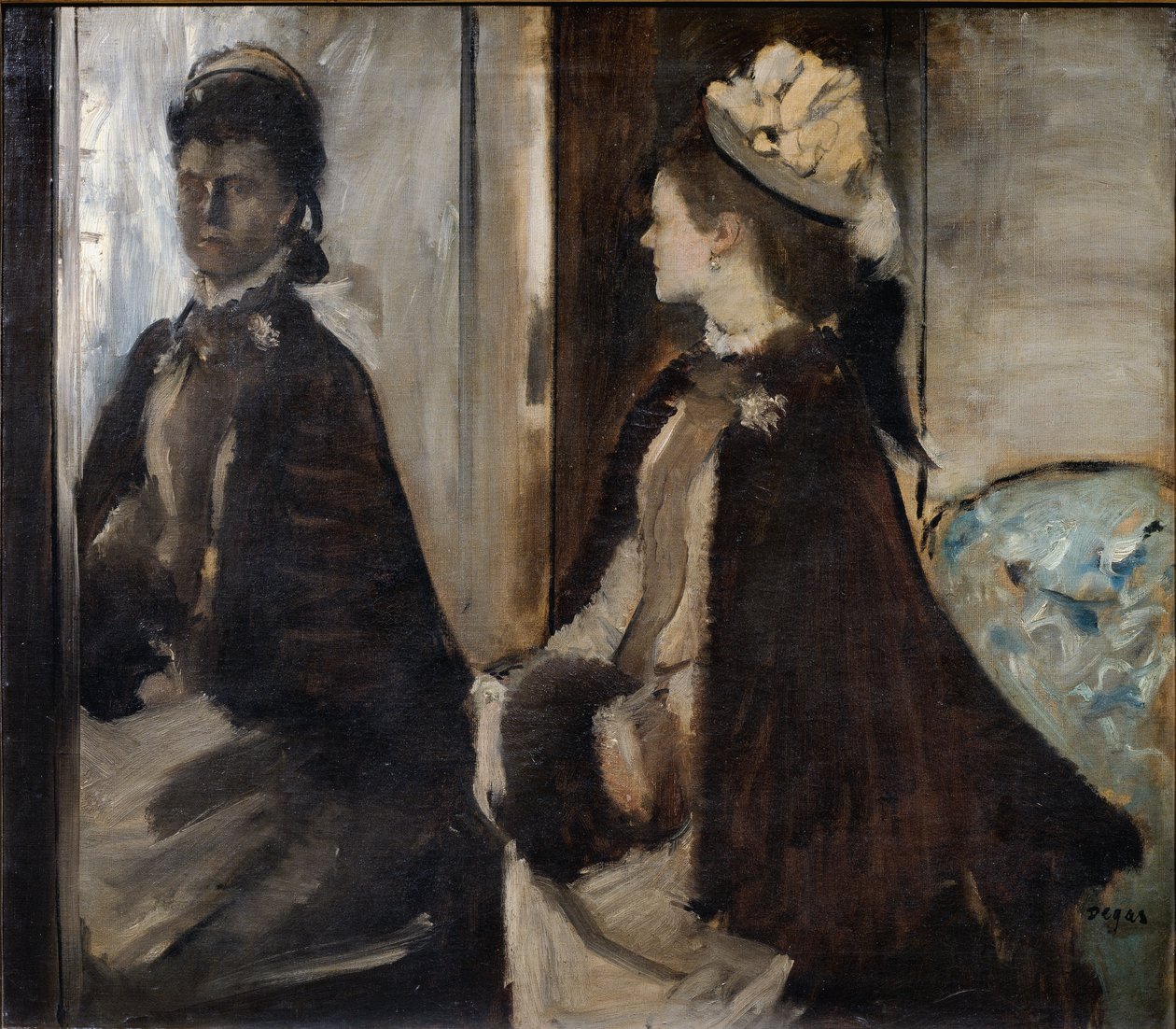 Portrett av Madame Jeantaud av Edgar Degas