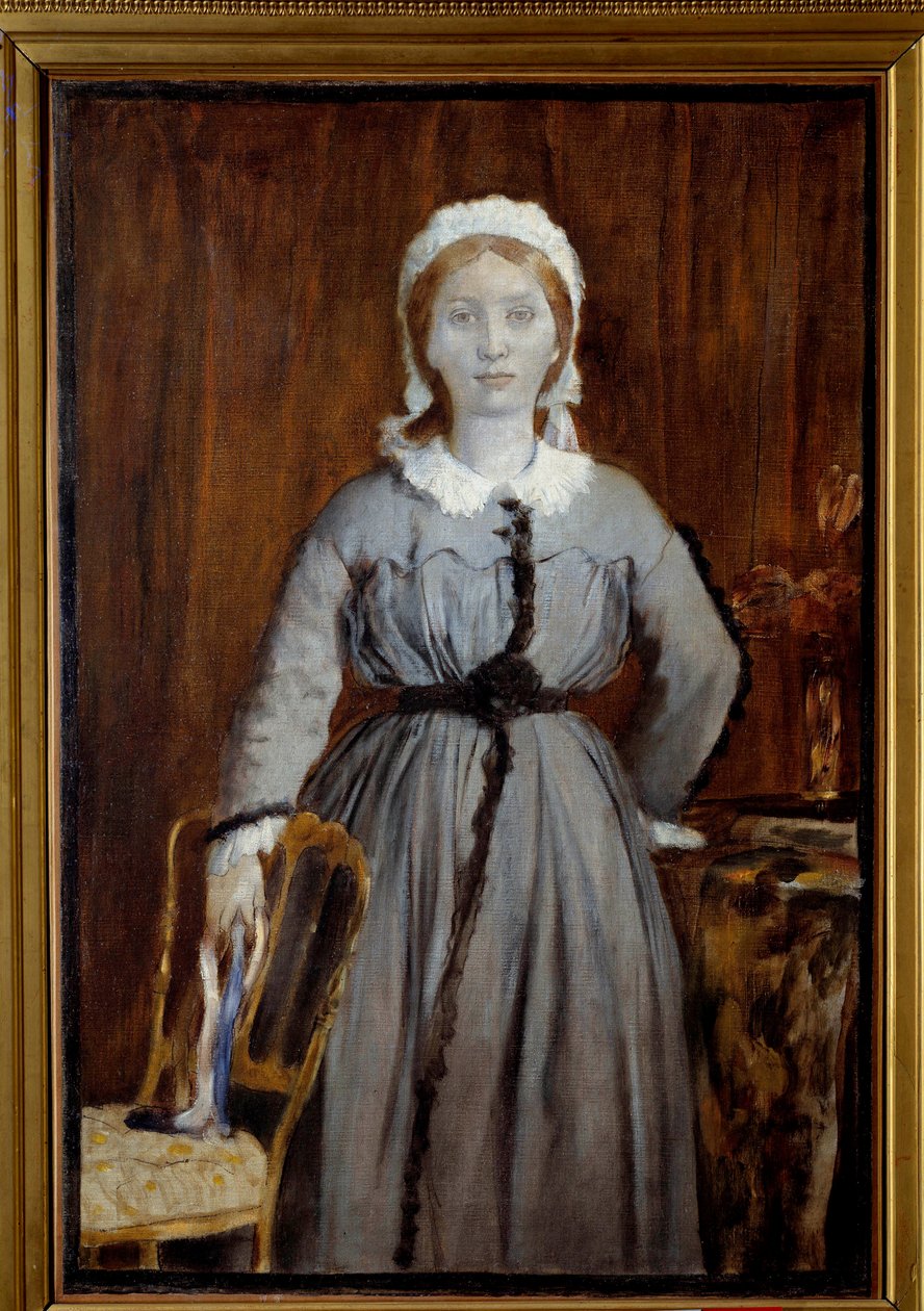 Portrett av Marguerite Degas av Edgar Degas