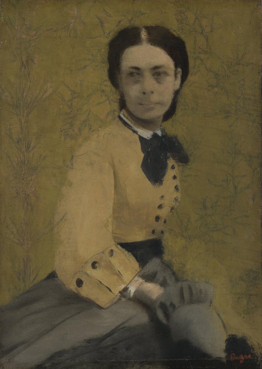 Prinsesse Pauline de Metternich, 1865 av Edgar Degas