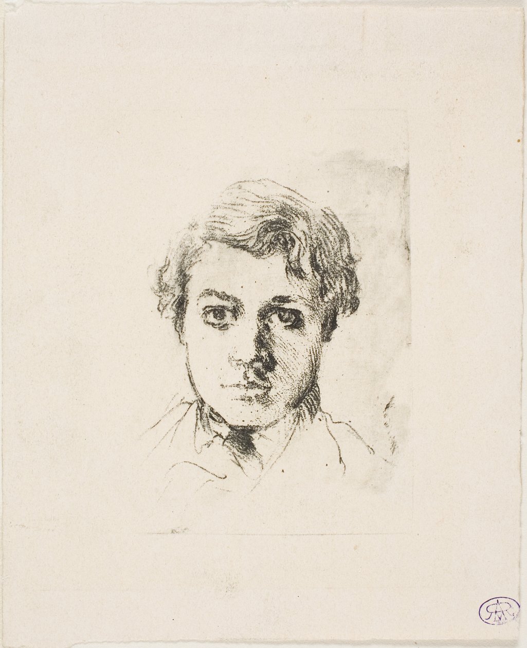 René De Gas, kunstnerens bror av Edgar Degas