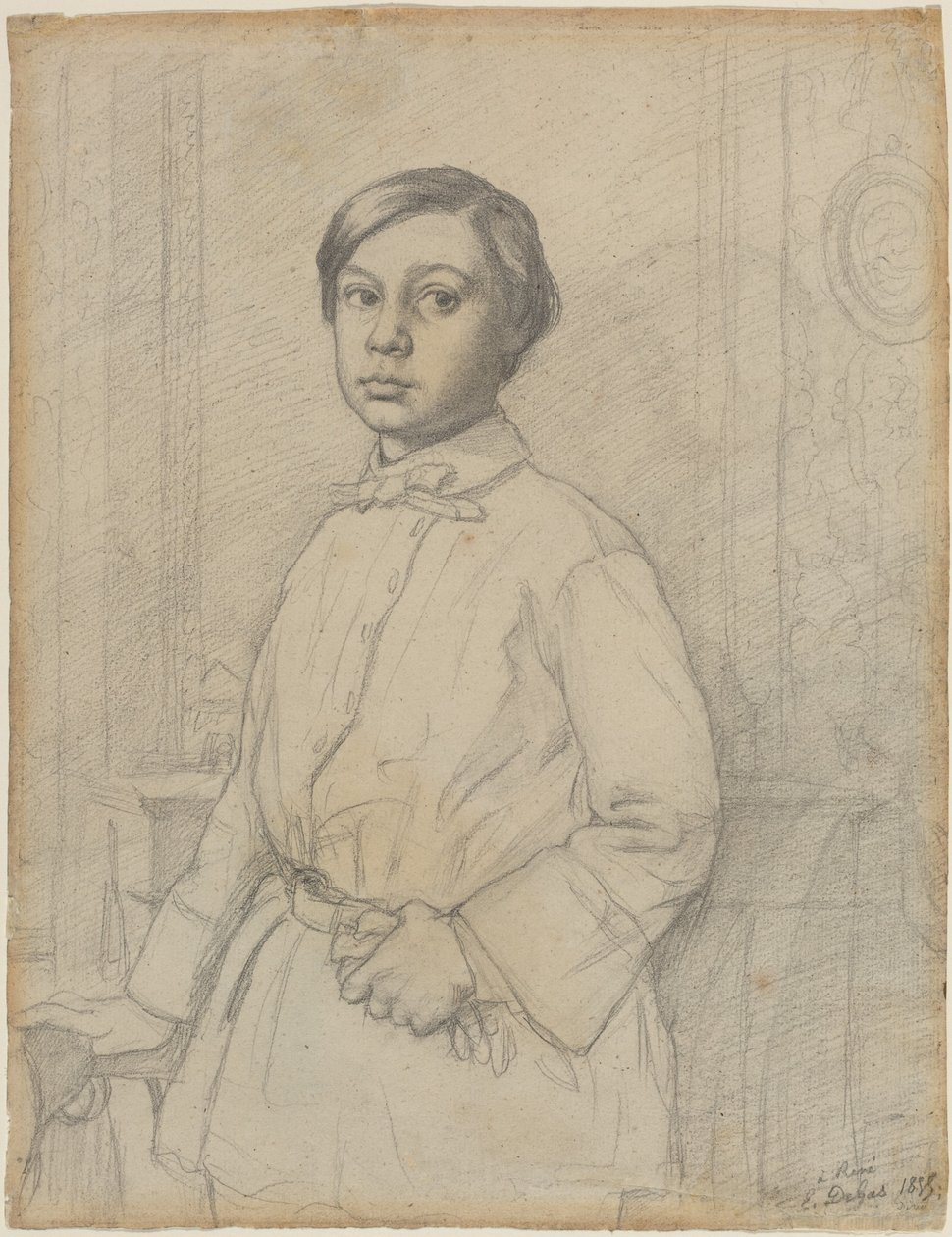 René de Gas [forsiden] av Edgar Degas