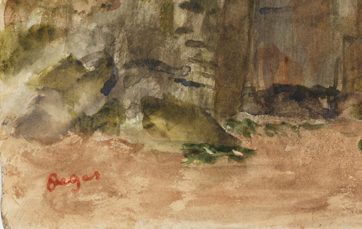 Steiner ved Bagnoles-De-L"Orne av Edgar Degas