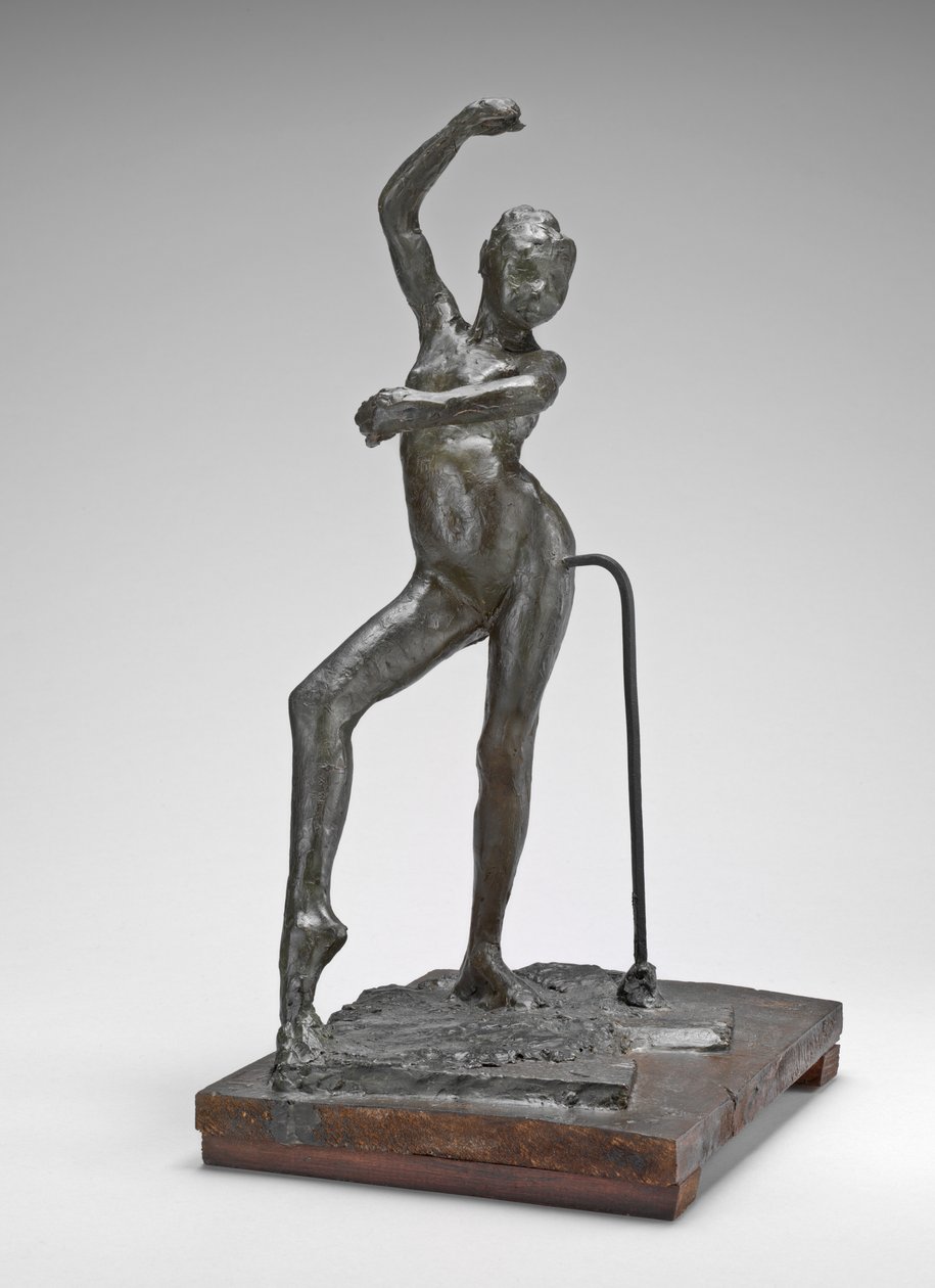 Spansk dans, ca. 1880 (pigmentert bivoks, metallarmatur, på trebunn) av Edgar Degas