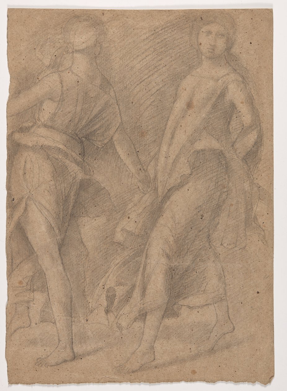 Studie etter Andrea Mantegna, "Parnassus", ca.1854-56 av Edgar Degas