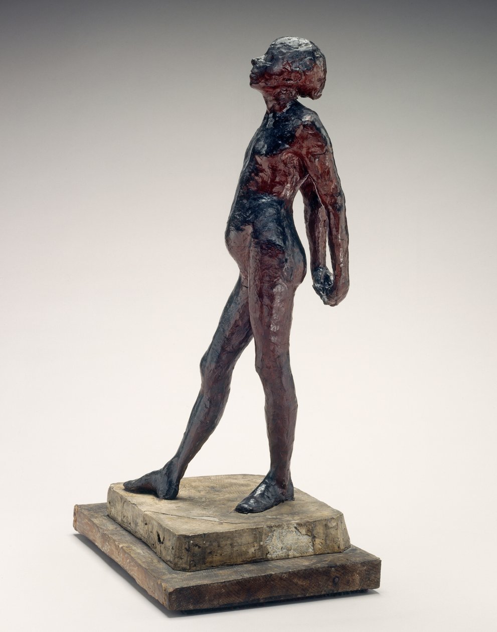 Studer i nakenen til Little Dancer i alderen fjorten Naken Little Dancer, ca. 1878-1881. av Edgar Degas