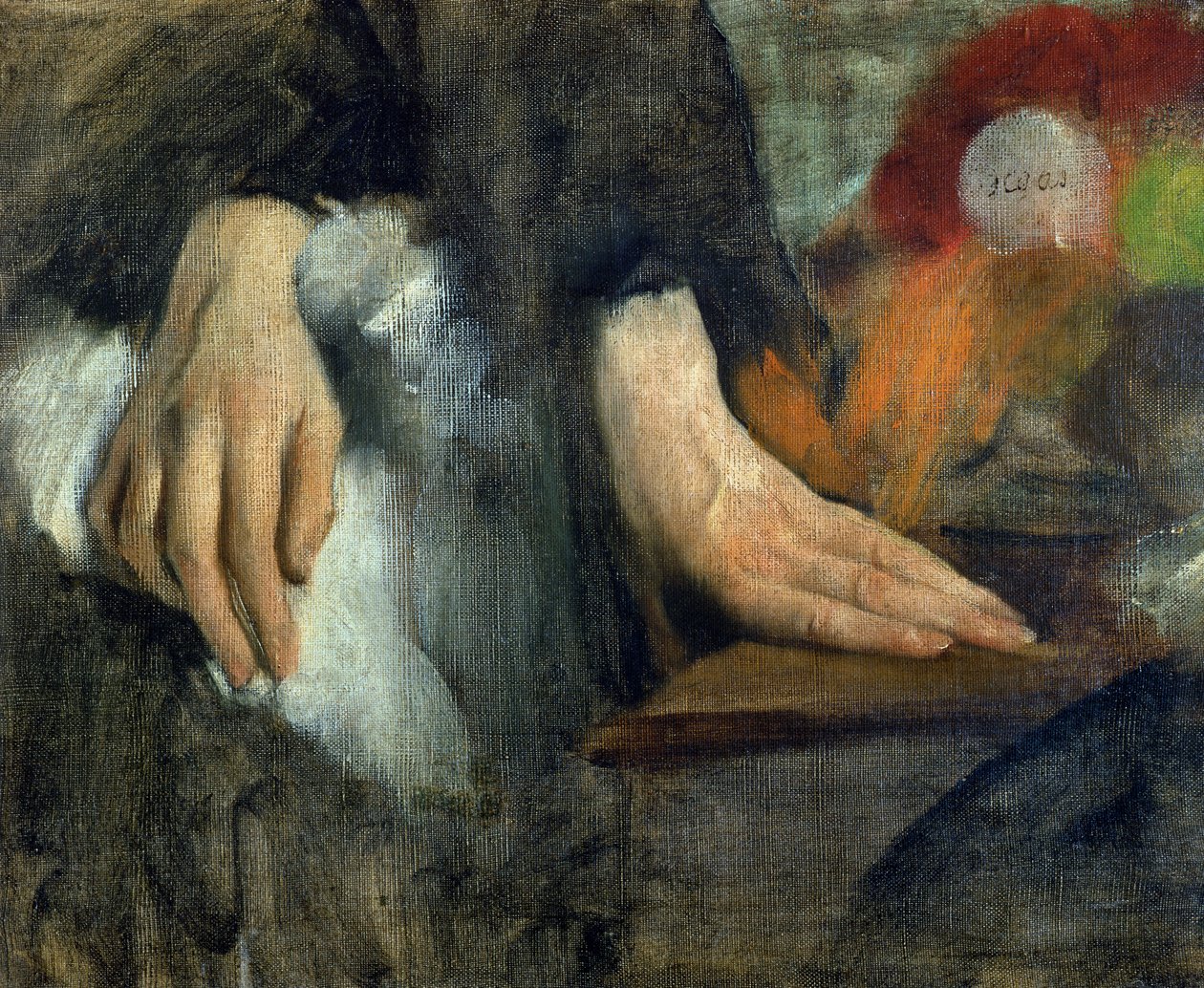 Study of Hands, 1859-60 av Edgar Degas