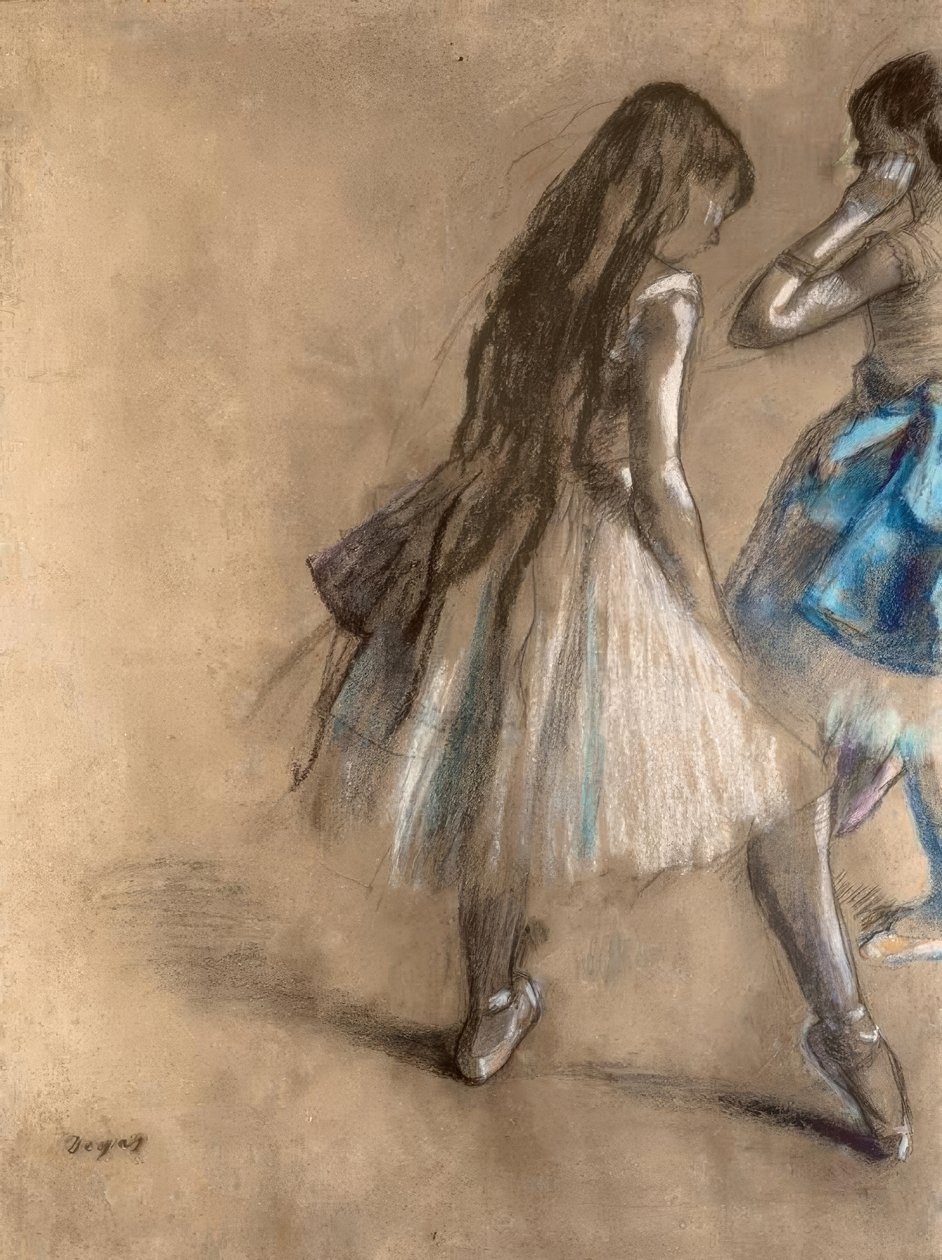 Danser i ro av Edgar Degas