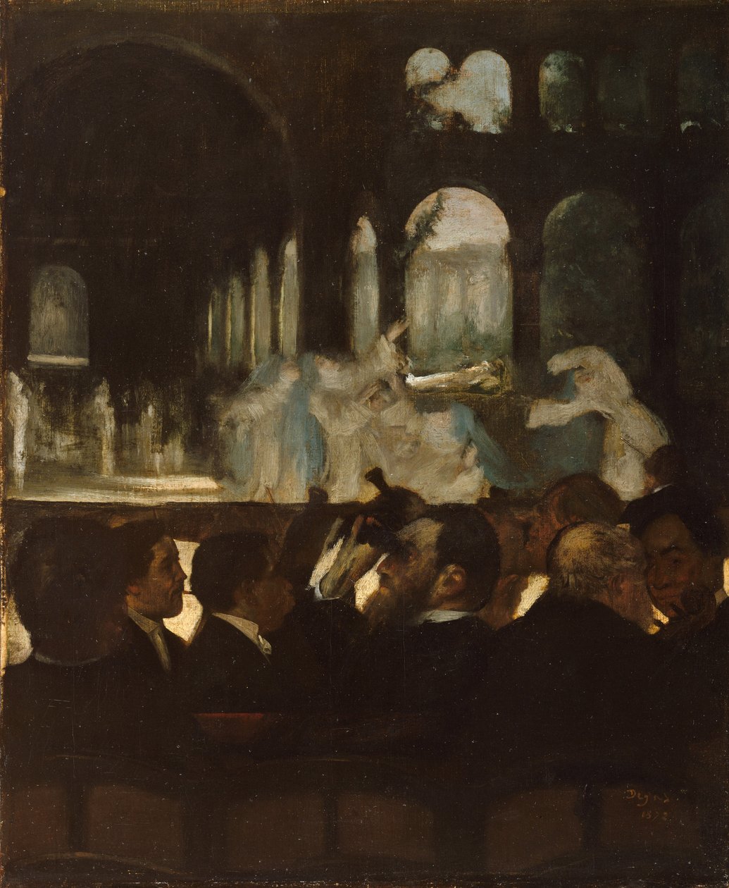 Balletten fra Robert le Diable, 1871 av Edgar Degas