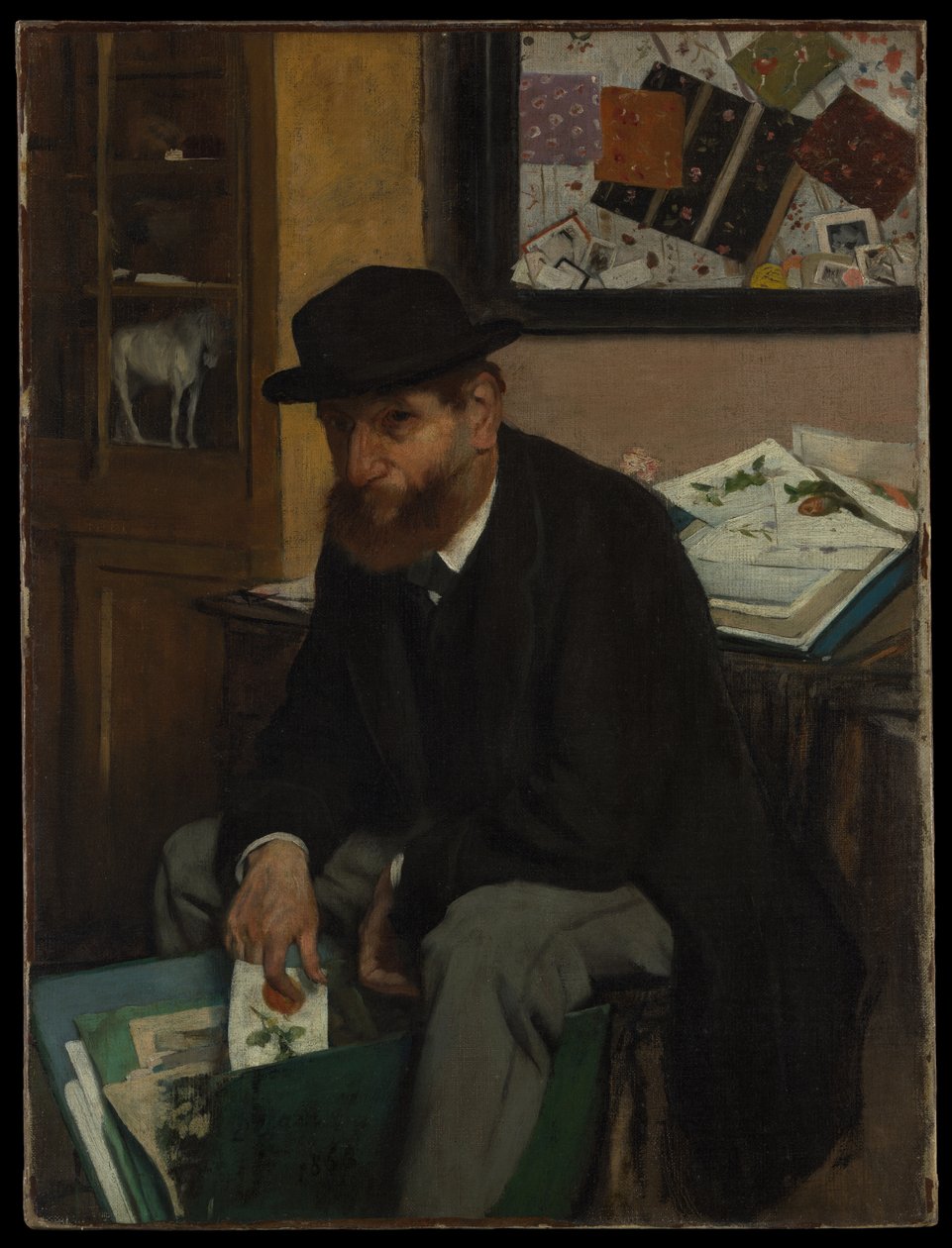 Samleren av trykk av Edgar Degas