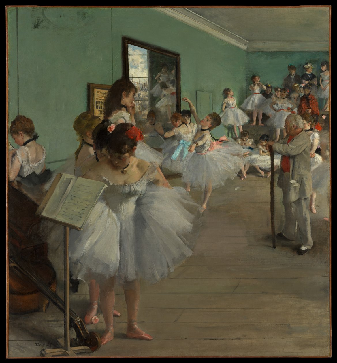 Dansetimen av Edgar Degas