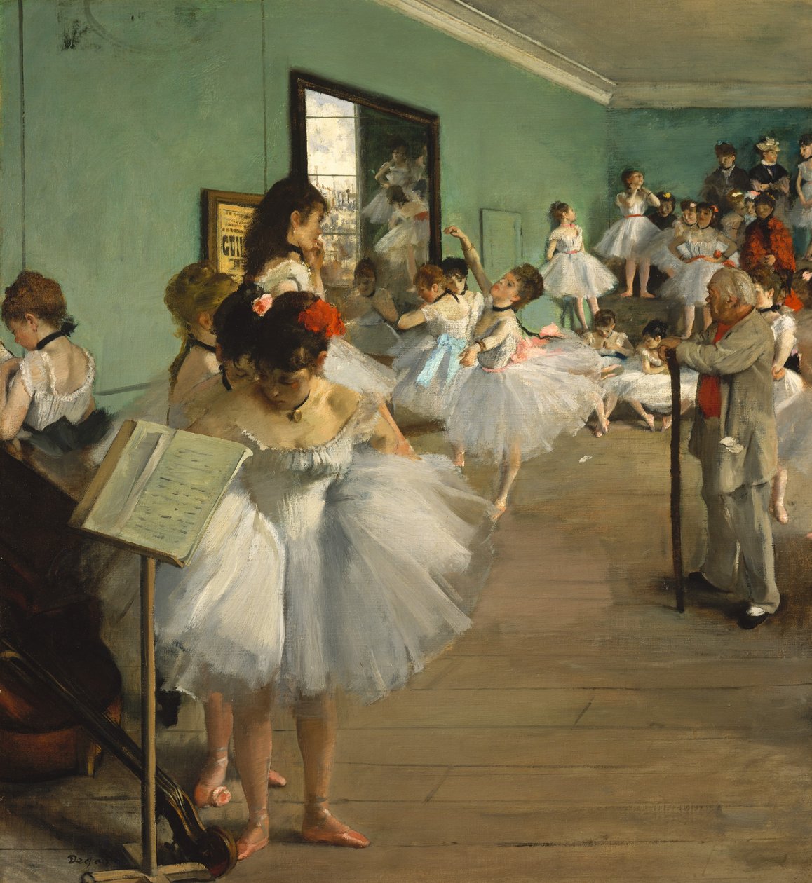 Danseklassen, 1874. av Edgar Degas
