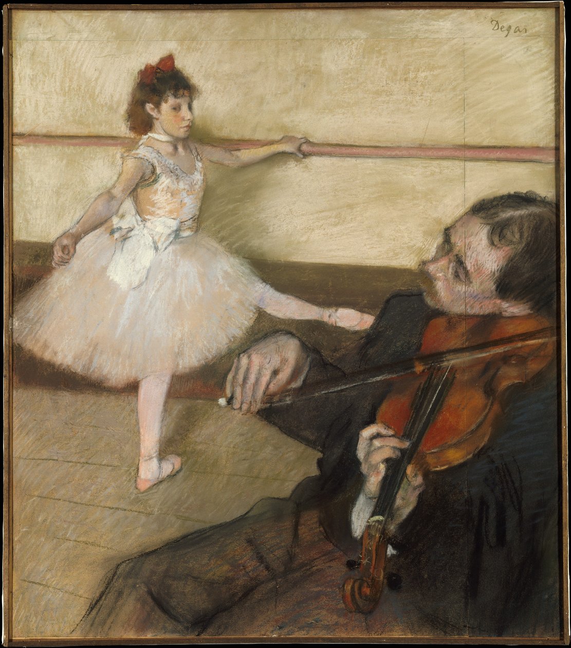 Dansetimen av Edgar Degas