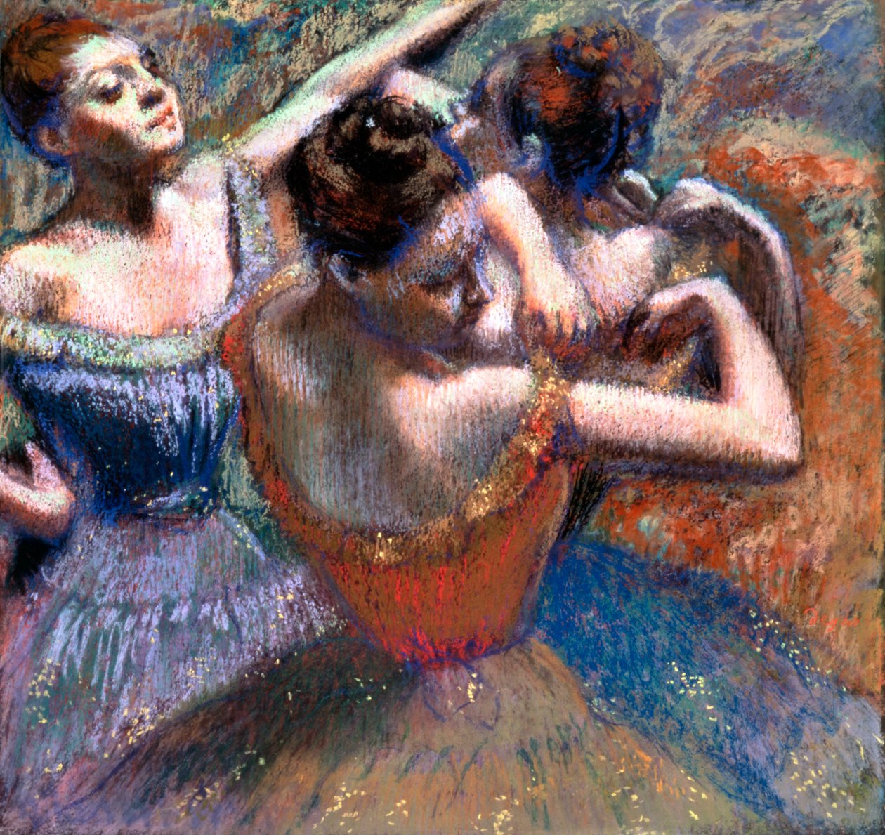 Danserne, 1899 av Edgar Degas