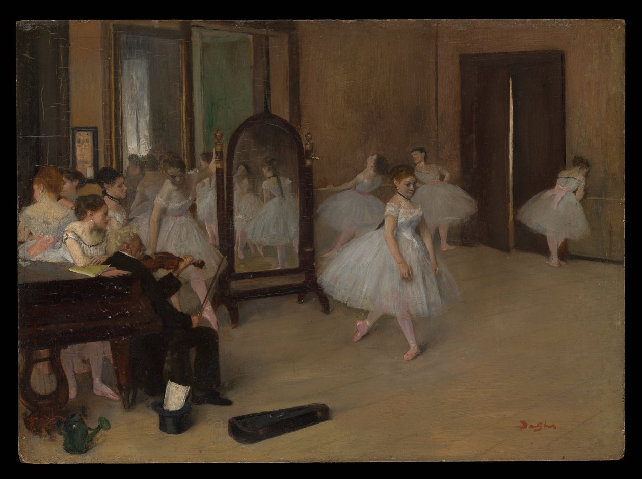 Dansetimen av Edgar Degas