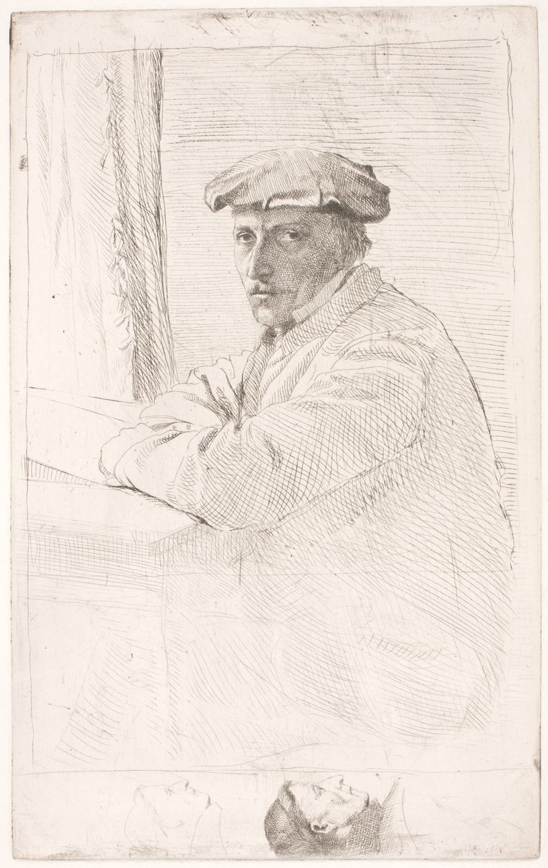 Gravøren Joseph Tourny av Edgar Degas
