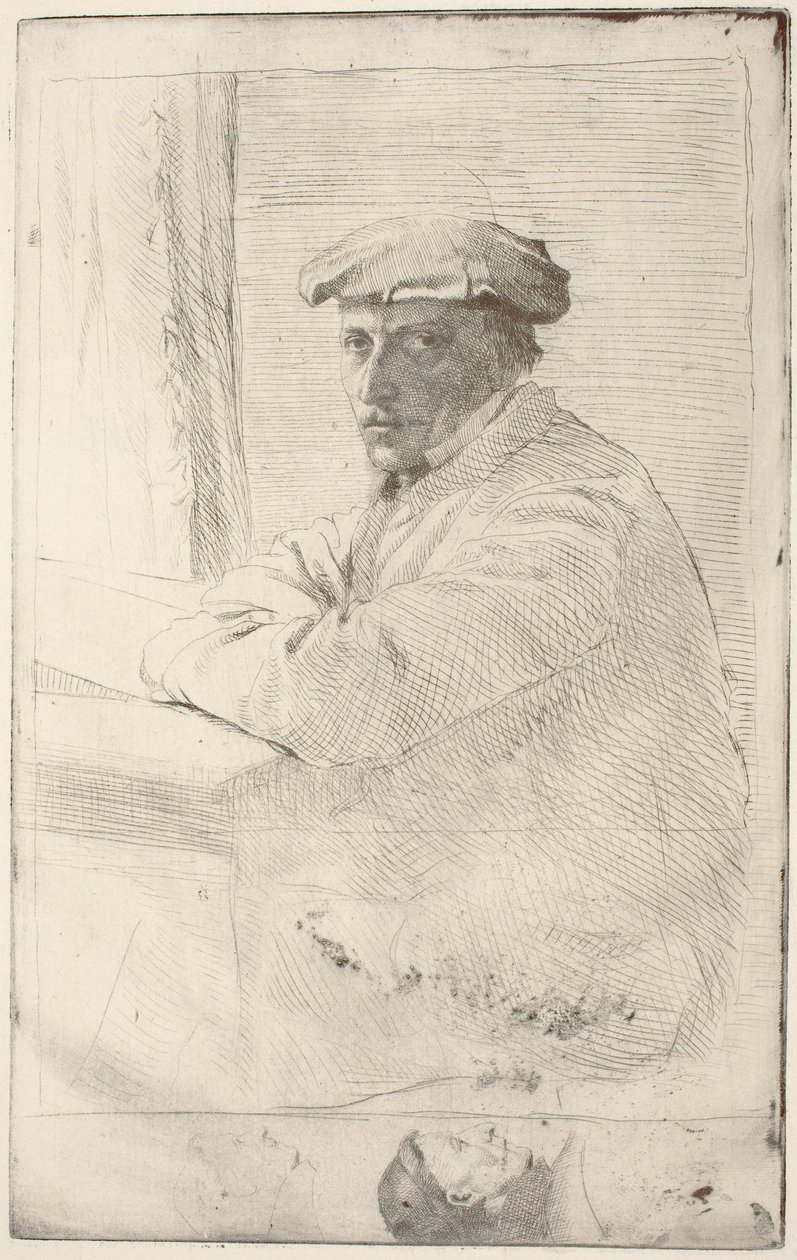Gravøren Joseph Tourny Gravøren Joseph Tourny, 1857. av Edgar Degas