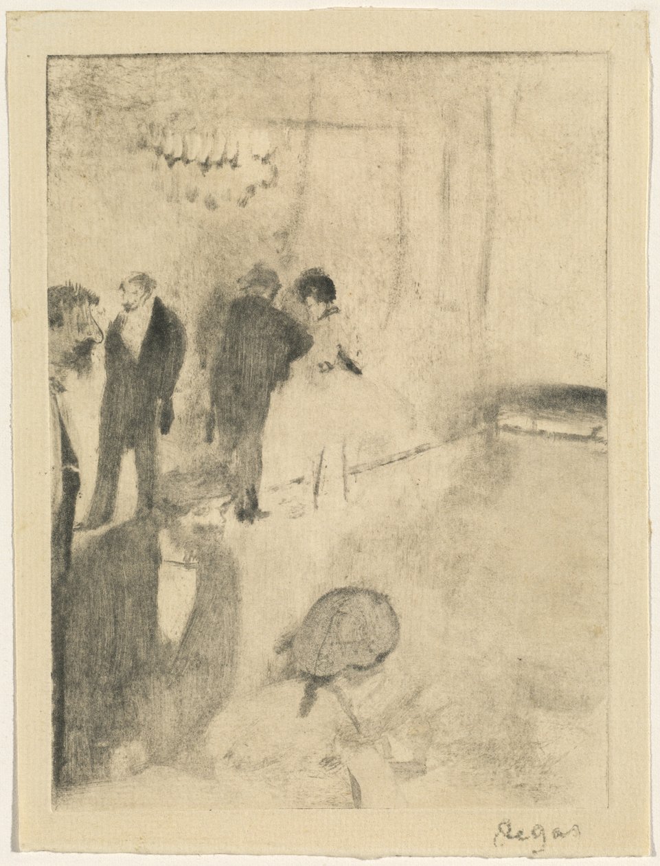 Det grønne rommet av Edgar Degas