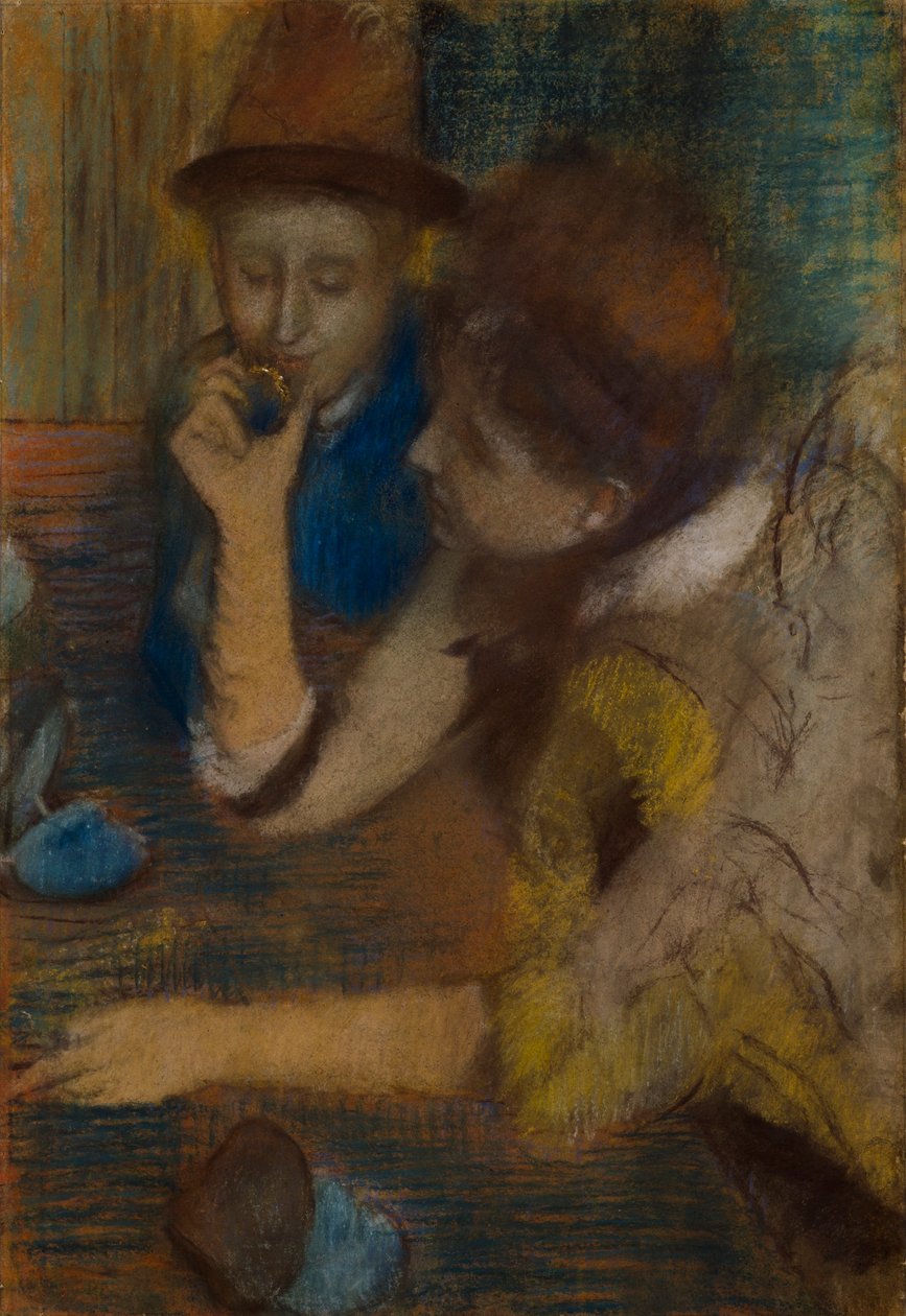 The Jewels, ca. 1887 (pastell på papir) av Edgar Degas