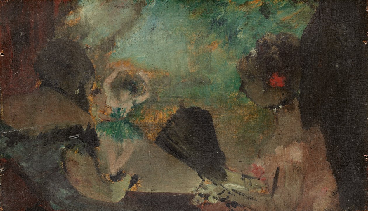 The Loge, ca. 1883. av Edgar Degas