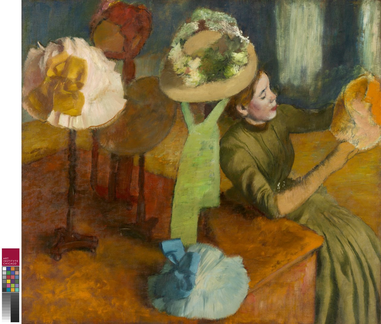 The Millinery Shop, 1879-86 av Edgar Degas