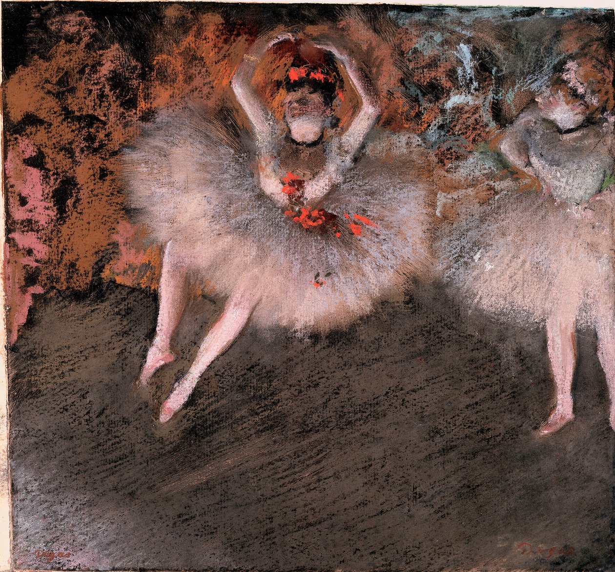 De ikke slåtte, ca. 1879 av Edgar Degas