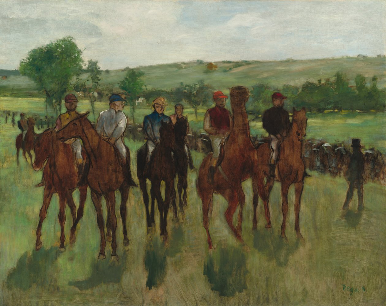 Rytterne av Edgar Degas